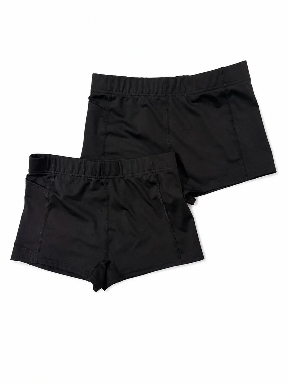 bcg Black High-Rise Bike Shorts Duo